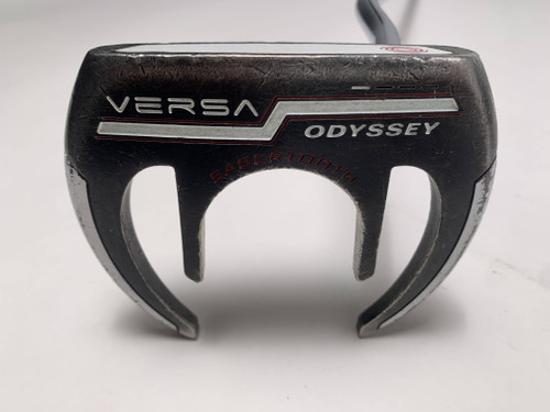 Odyssey Versa 90 Sabertooth Black Putter 35" Mens RH, 1 of 12