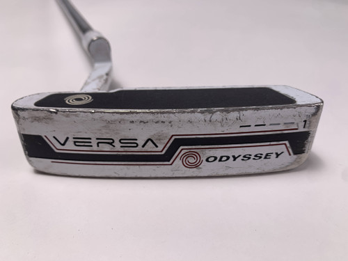 Odyssey Versa 1 White Black White Putter 35" Mens LH, 1 of 12