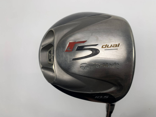 TaylorMade R5 Dual Driver 10.5* MAS2 55g Senior Graphite Mens RH Dent, 1 of 12
