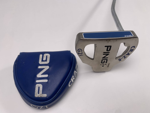 Ping G2i Craz-E Putter 34" Black Dot Mens RH HC, 1 of 12