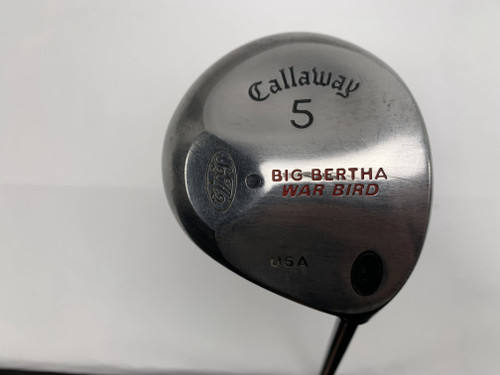 Callaway Big Bertha Warbird 5 Fairway Wood 18* RCH 90 Senior Graphite Mens RH, 1 of 12