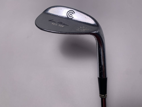 Cleveland 588 Chrome Gap Wedge GW 53* Wedge Steel Mens RH, 1 of 12