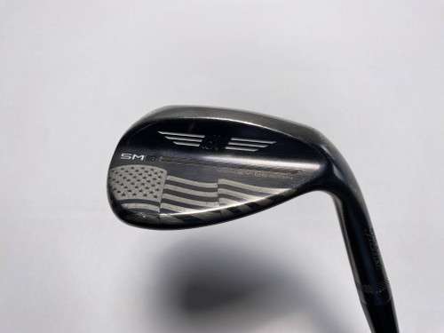 Titleist Vokey SM9 Brushed Steel Lob Wedge LW 58* 8 M-Grind BV Wedge RH USA, 1 of 12