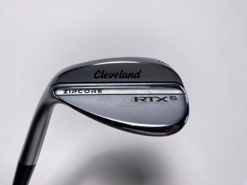 Cleveland RTX 6 ZipCore Tour Satin Sand Wedge SW 56* 10 DG Spinner Tour Issue LH, 1 of 12