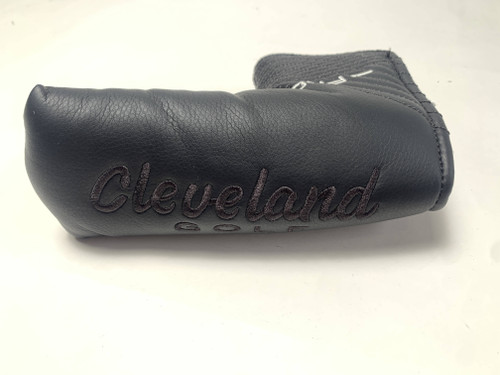 Cleveland Golf Frontline Blade Putter Headcover Black White HC NEW, 1 of 12