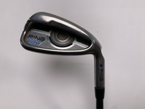 Ping G 2016 Single 8 Iron Blue Dot 1* Up AWT 2.0 Regular Steel Mens RH, 1 of 12