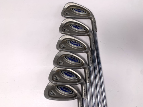 Ping i5 Iron Set 5-PW Black Dot WRX Regular Steel Mens RH, 1 of 12
