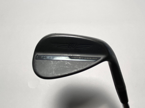 Titleist Vokey SM10 Jet Black Gap Wedge GW 50* 8 Bounce F-Grind BV Wedge Mens RH, 1 of 12