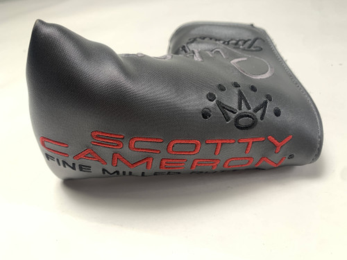Titleist Scotty Cameron Super Select Mid-Mallet Putter Headcover Grey Red HC NEW, 1 of 12