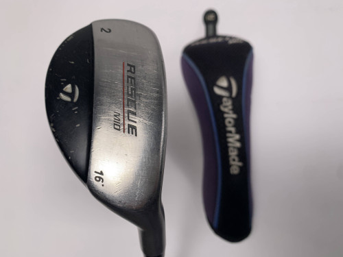 TaylorMade Rescue Mid 2 Hybrid 18* Aldila NV Hybrid 85g Stiff Mens RH HC, 1 of 12