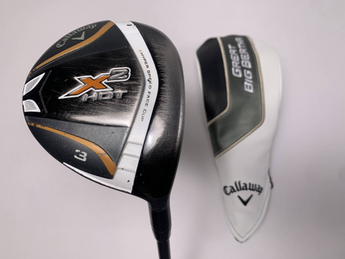 Callaway X2 Hot 3 Fairway Wood 15* Aldila Tour ATX 60g Stiff Graphite Mens RH HC, 1 of 12