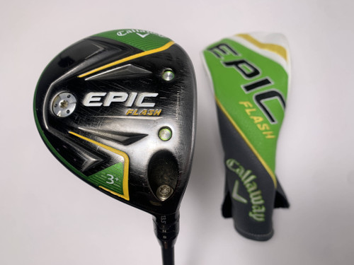 Callaway EPIC Flash 3+ Fairway Wood 13.5* HZRDUS Smoke 6.5 80g Extra Stiff RH HC, 1 of 12