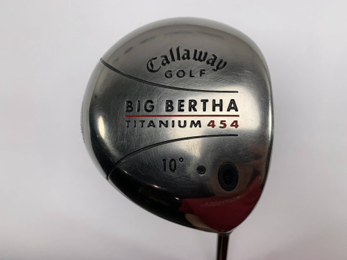 Callaway Big Bertha Titanium 454 Driver 10* Tour AD YSQ 65g Stiff RH, 1 of 12