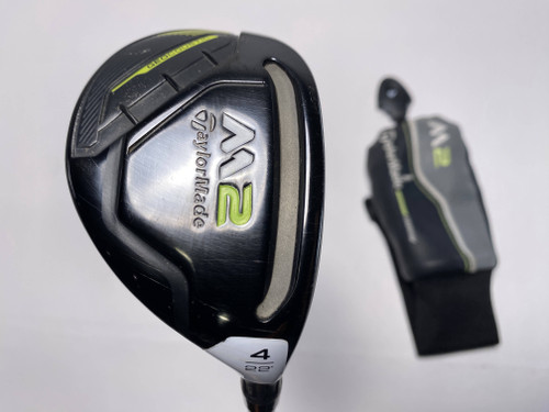 TaylorMade M2 2019 4 Hybrid 22* M2 Reax 55g Senior RH HC Oversize Grip, 1 of 12