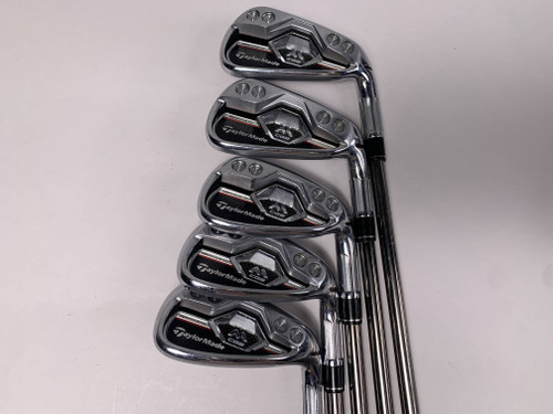 TaylorMade M CGB Iron Set 6-PW+GW Recoil ES 460 F2 Senior RH No 8 iron, 1 of 12 TaylorMade M CGB Iron Set 6-PW+GW Recoil ES 460 F2 Senior RH No 8 iron, 1 of 12
