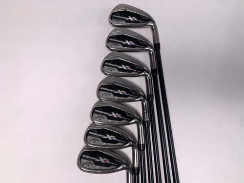 Callaway Steelhead XR Iron Set 4-PW Project X San Diego 4.5 55g Senior RH, 1 of 12