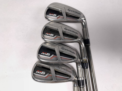 TaylorMade M6 Iron Set 7-PW UST Mamiya Recoil ES 460 F3 Regular Graphite Mens RH, 1 of 12 TaylorMade M6 Iron Set 7-PW UST Mamiya Recoil ES 460 F3 Regular Graphite Mens RH, 1 of 12