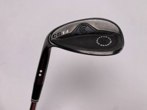 Cleveland CG14 Gunmetal Sand Wedge SW 56* 14 Bounce Traction Wedge Steel Mens LH, 1 of 12