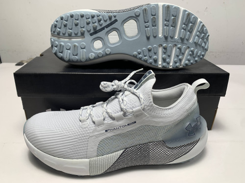 Under Armour Phantom Waterproof Golf Shoes Grey Men's SZ 10.5 (3027485-101), 1 of 12