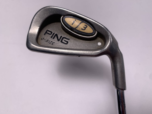 Ping i3 Oversize Single 4 Iron White Dot 3* Up Cushin JZ Senior Steel Mens RH, 1 of 12