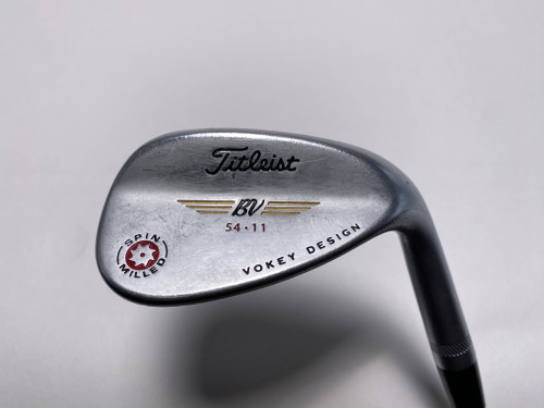Titleist Vokey Spin Milled CC Black Sand Wedge SW 54* 11 Wedge Steel Mens RH, 1 of 12 Titleist Vokey Spin Milled CC Black Sand Wedge SW 54* 11 Wedge Steel Mens RH, 1 of 12