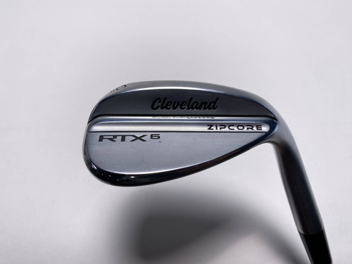 Cleveland RTX 6 ZipCore Tour Satin Lob Wedge LW 60* 10 DG Spinner Steel Mens RH, 1 of 12