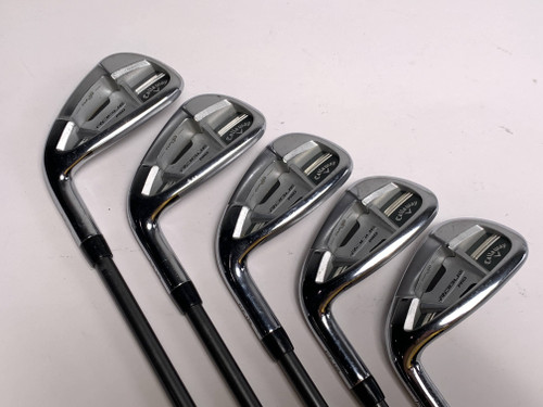 Callaway Rogue Pro Iron Set 6-PW Aldila Synergy 60 IR Regular Graphite Mens LH, 1 of 12