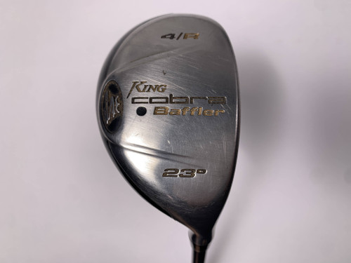 Cobra Baffler 2005 4 Hybrid 23* Aldila NV HL 65g Stiff Graphite Mens RH, 1 of 12 Cobra Baffler 2005 4 Hybrid 23* Aldila NV HL 65g Stiff Graphite Mens RH, 1 of 12
