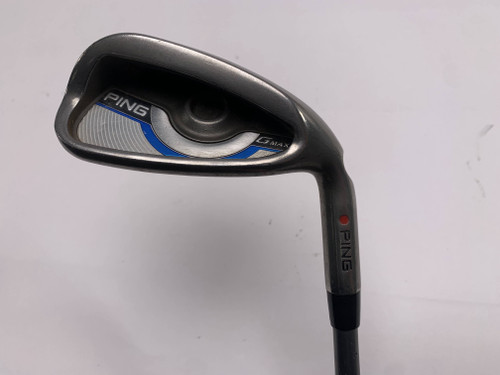 Ping Gmax Single 9 Iron Red Dot 1* Flat CFS Regular Graphite Mens RH Midsize, 1 of 12