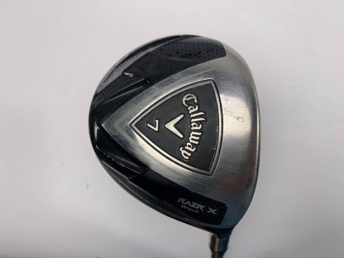 Callaway Razr X Black 7 Fairway Wood 21* 50g Ladies Graphite Womens RH, 1 of 12 Callaway Razr X Black 7 Fairway Wood 21* 50g Ladies Graphite Womens RH, 1 of 12