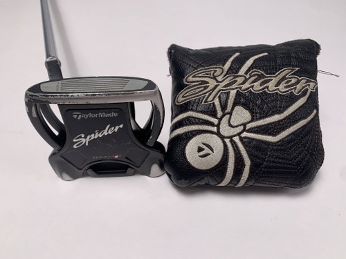 TaylorMade Spider Tour Black Putter 34.5" Mens LH HC, 1 of 12 TaylorMade Spider Tour Black Putter 34.5" Mens LH HC, 1 of 12