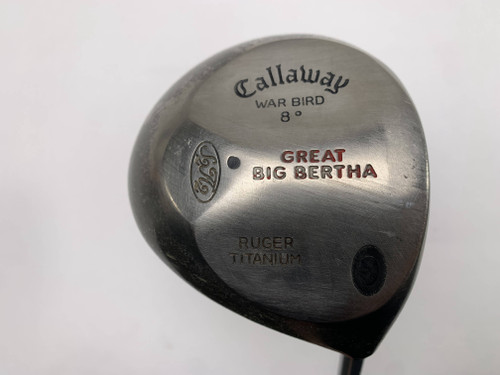 Callaway Original Great Big Bertha Driver 8* Harrison Striper J 60g Mens RH, 1 of 12 Callaway Original Great Big Bertha Driver 8* Harrison Striper J 60g Mens RH, 1 of 12