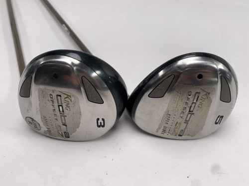 Cobra SZ Offset 3 & 5 Fairway Wood Set 15* 18* Aldila HM Tour 50g Senior RH, 1 of 12 Cobra SZ Offset 3 & 5 Fairway Wood Set 15* 18* Aldila HM Tour 50g Senior RH, 1 of 12