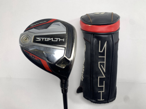 TaylorMade Stealth Plus 3 Fairway Wood 15*  HZRDUS RDX Smoke Red 6.0 Mens RH HC, 1 of 12