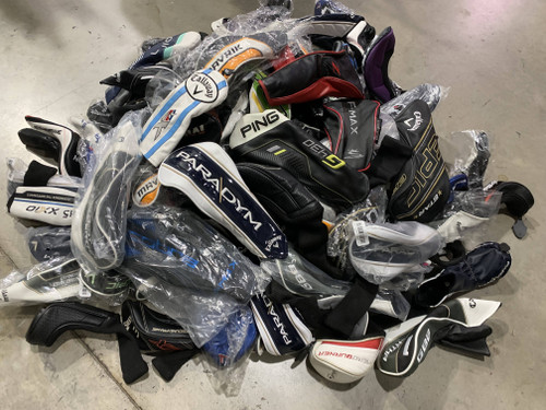 Golf Club Headcover Lot Bulk Wholesale Lot of 100 Head Covers, 1 of 12