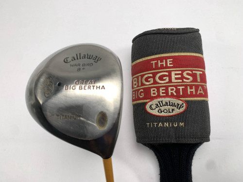 Callaway Original Great Big Bertha Driver 8* UST Pro Force Gold 65g Mens RH HC, 1 of 12 Callaway Original Great Big Bertha Driver 8* UST Pro Force Gold 65g Mens RH HC, 1 of 12