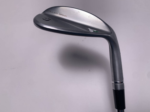 TaylorMade Milled Grind 4 Chrome Raw Lob Wedge LW 58* DG Wedge Steel Mens RH, 1 of 12