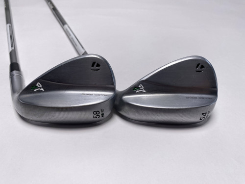 TaylorMade Milled Grind 4 Chrome Wedge Set 54* 13 | 58* 12 Speeder NX Regular RH, 1 of 12