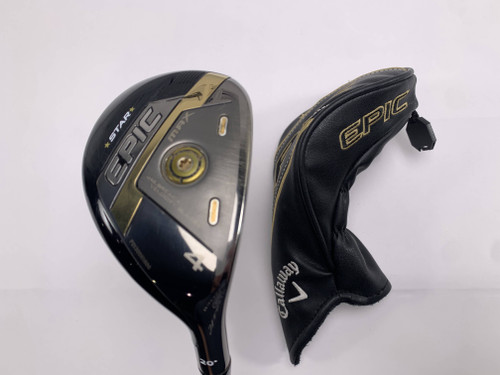 Callaway EPIC MAX Star 4 Hybrid 20* ATTAS Speed Series 50g Regular RH HC, 1 of 12 Callaway EPIC MAX Star 4 Hybrid 20* ATTAS Speed Series 50g Regular RH HC, 1 of 12