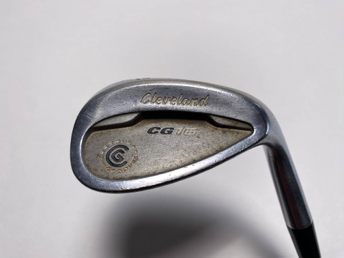 Cleveland CG16 Satin Chrome Sand Wedge SW 56* 10 Bounce Wedge Steel Mens RH, 1 of 12