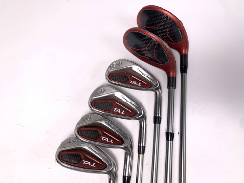 Tommy Armour TA1 Hybrid Iron Set 4H-5H 6-PW+GW Recoil 660 F3 Reg RH No 8 & 9i, 1 of 12