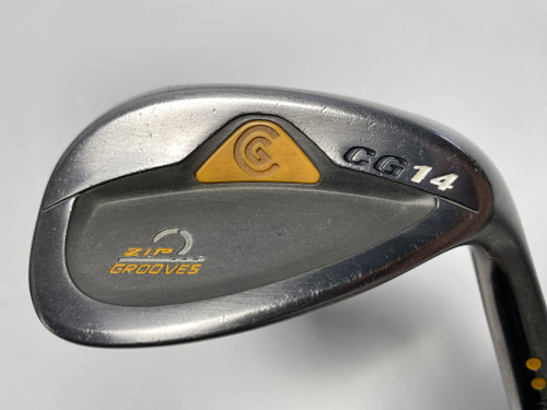 Cleveland CG14 Chrome Zip Groove Wedge 52*10 Bounce Traction Wedge Steel Mens RH, 1 of 12