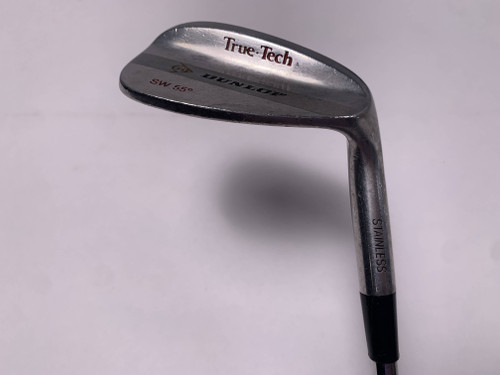 Dunlop True-Tech Sand Wedge SW 55* Wedge Steel Mens RH, 1 of 12