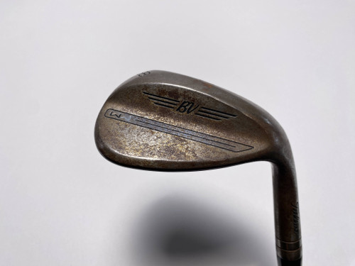 Titleist Vokey Wedgeworks Lob Wedge RAW 58* Tour ISsue S400 Black Steel Mens RH, 1 of 12