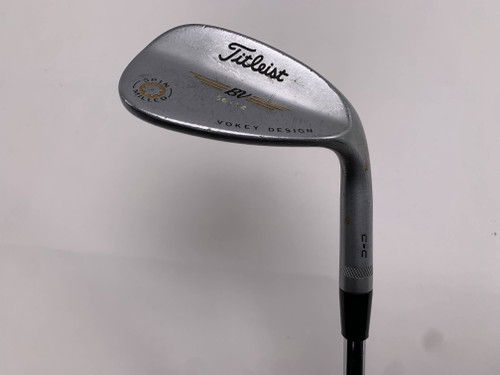 Titleist Vokey Spin Milled CC Chrome Sand Wedge SW 56* 14 Wedge Steel Mens RH, 1 of 12