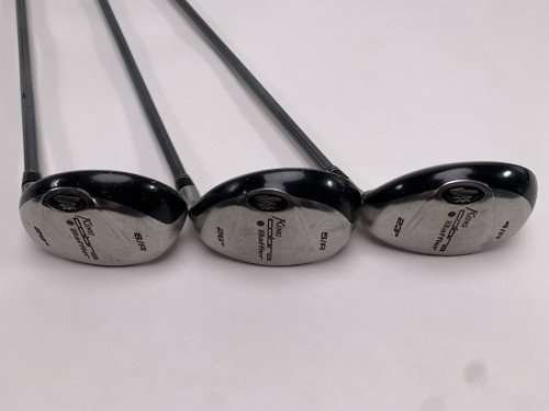 Cobra Baffler 2005 Hybrid Set 4 5 6 23* 26* 29* Aldila NV HL 65g Regular Mens RH, 1 of 12 Cobra Baffler 2005 Hybrid Set 4 5 6 23* 26* 29* Aldila NV HL 65g Regular Mens RH, 1 of 12