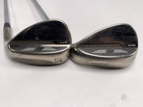 Titleist Vokey SM8 Brushed Steel Wedge Set 54* 12 | 60* 10 Wedge Steel Mens RH, 1 of 12 Titleist Vokey SM8 Brushed Steel Wedge Set 54* 12 | 60* 10 Wedge Steel Mens RH, 1 of 12