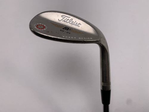 Titleist Vokey Spin Milled Black 2009 Lob Wedge LW 60* 4 Wedge  Mens RH, 1 of 12