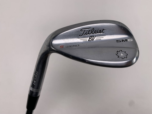 Titleist Vokey SM6 Tour Chrome Lob Wedge LW 58* 10 Bounce Wedge Steel Mens LH, 1 of 12