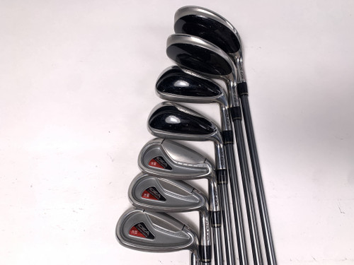 Adams Idea A2 OS Hybrid Iron Set 3-PW Grafalloy Pro Launch Blue Mens RH- No 7i, 1 of 12 Adams Idea A2 OS Hybrid Iron Set 3-PW Grafalloy Pro Launch Blue Mens RH- No 7i, 1 of 12